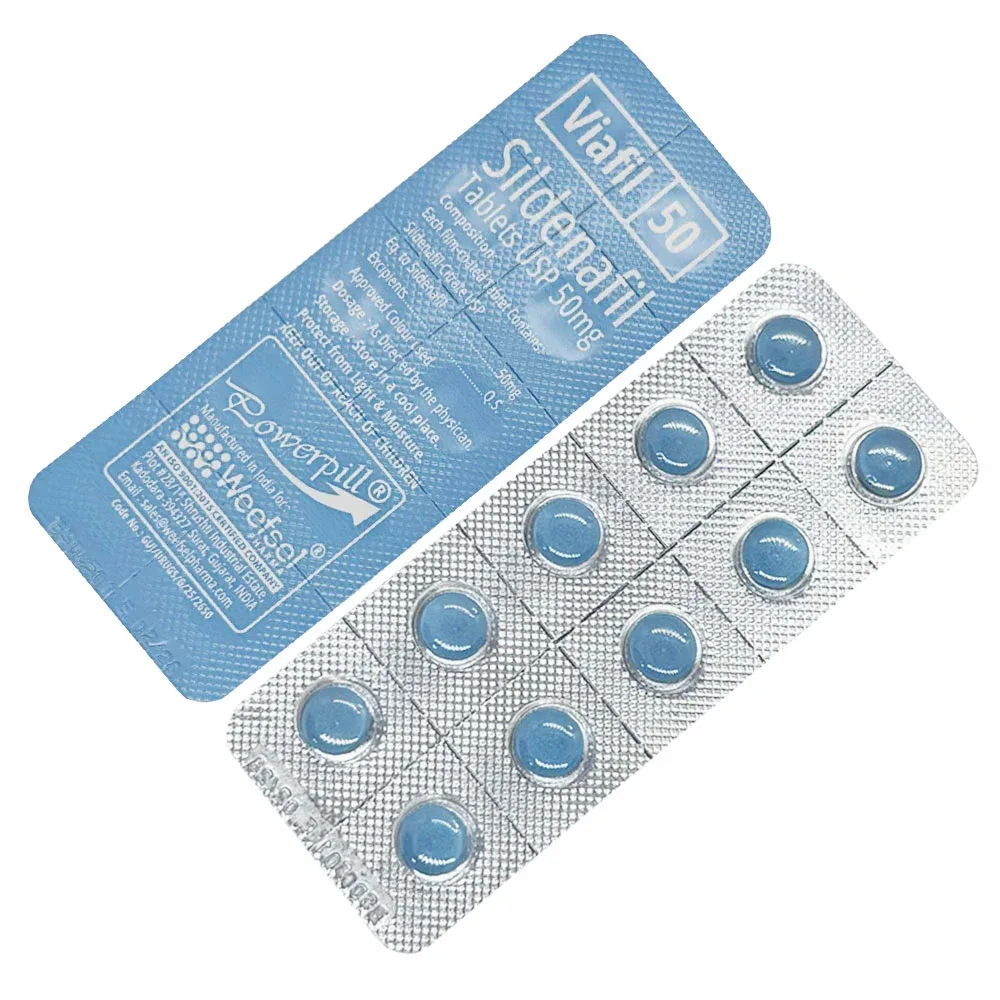 Viafil 50mg Tablet — Sildenafil Citrate 50 mg view 3