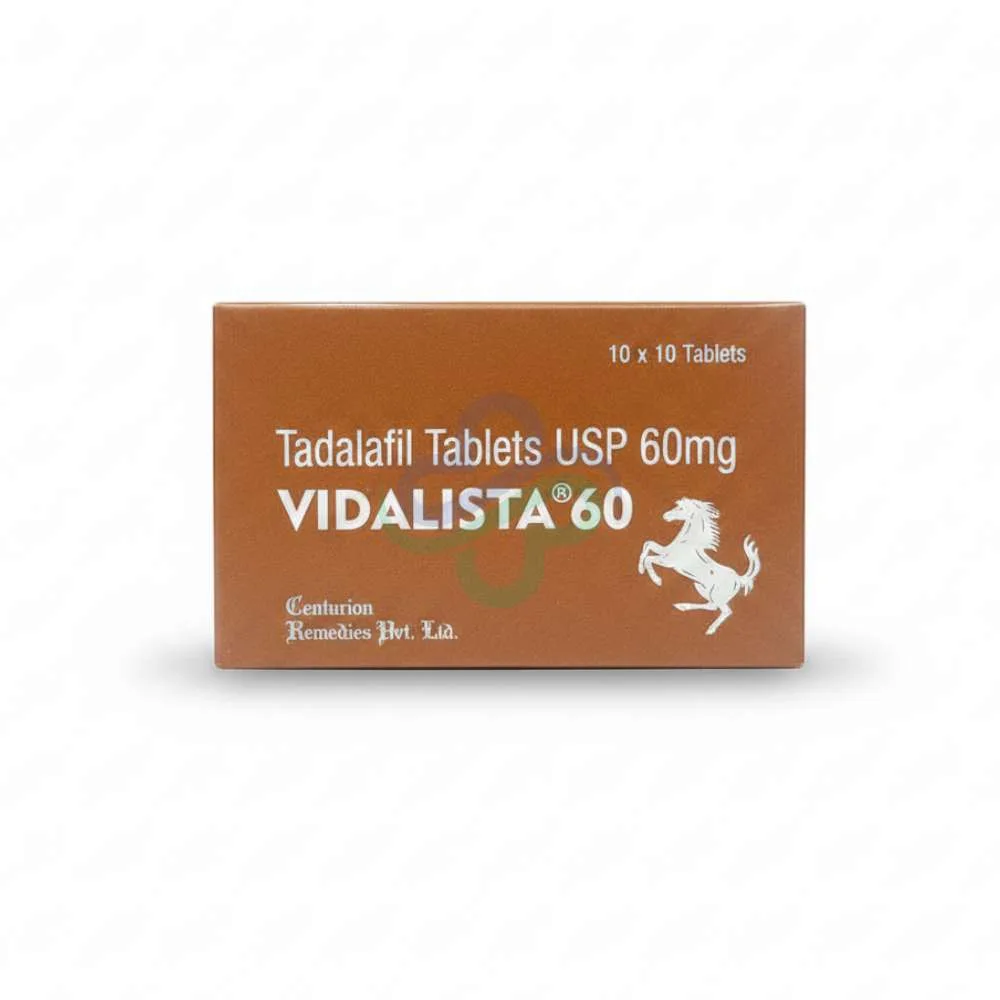 Vidalista 60 Mg Tablets — Tadalafil 60 Mg 60 Mg