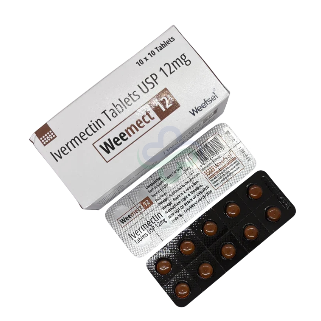 WEEMECT 12mg Ivermectin Tablets — weemectin 12mg 12mg/tablet view 2