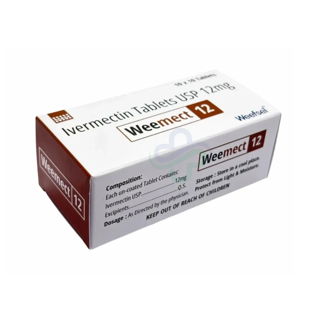 WEEMECT 12mg Ivermectin Tablets — weemectin 12mg 12mg/tablet