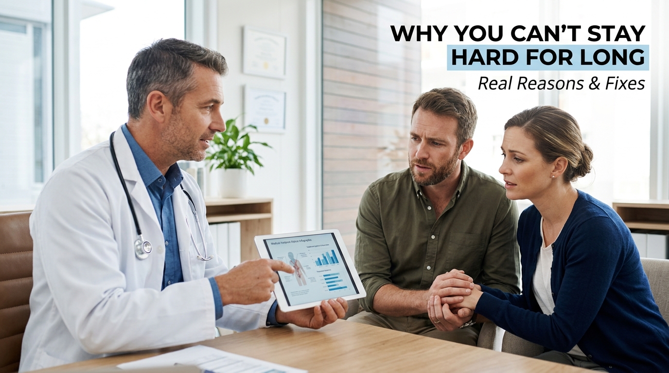 Why You Canβt Stay Hard for Long: Real Reasons & Fixes