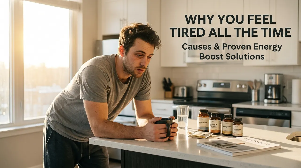 Why You Feel Tired All the Time: Causes & Proven Energy Boost Solutions