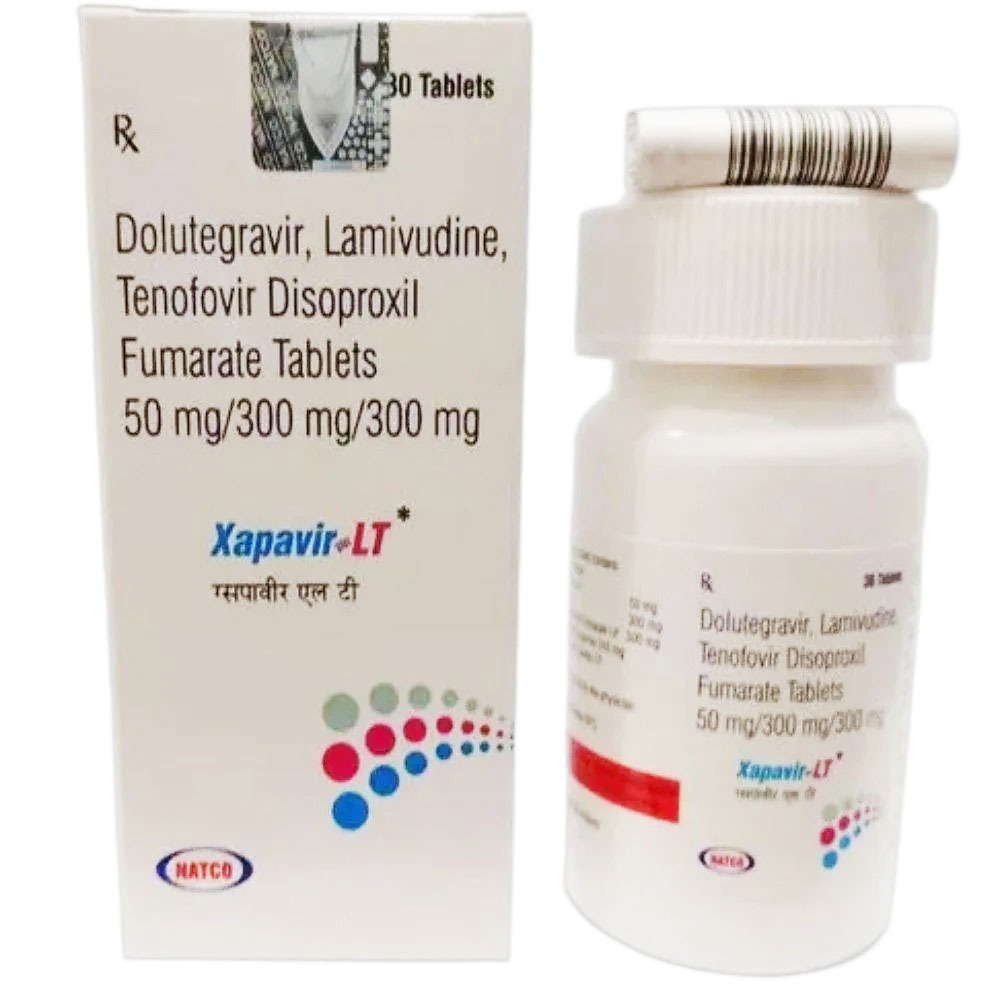 Xapavir LT Dolutegravir Lamivudine Tenofovir Tablets — Xapavir N/A view 3