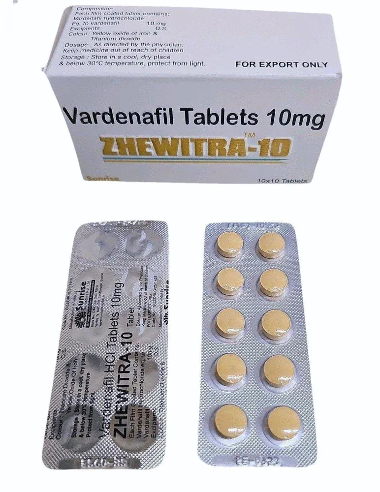Zhewitra 10mg Tablet β Vardenafil 10 mg view 2