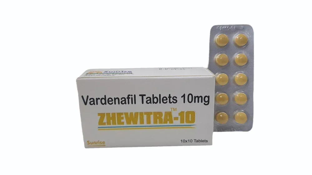 Zhewitra 10mg Tablet β Vardenafil 10 mg view 3