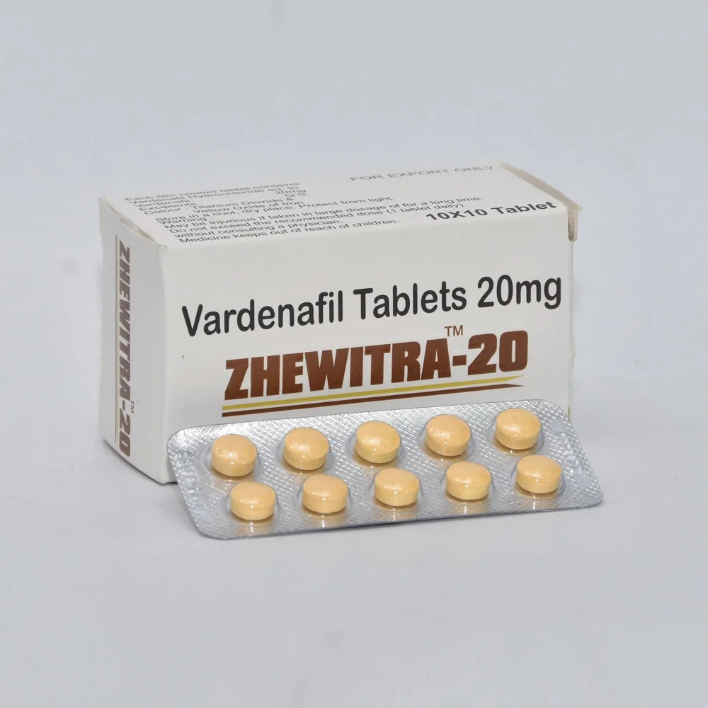 Zhewitra 20mg Tablet — Vardenafil 20 mg