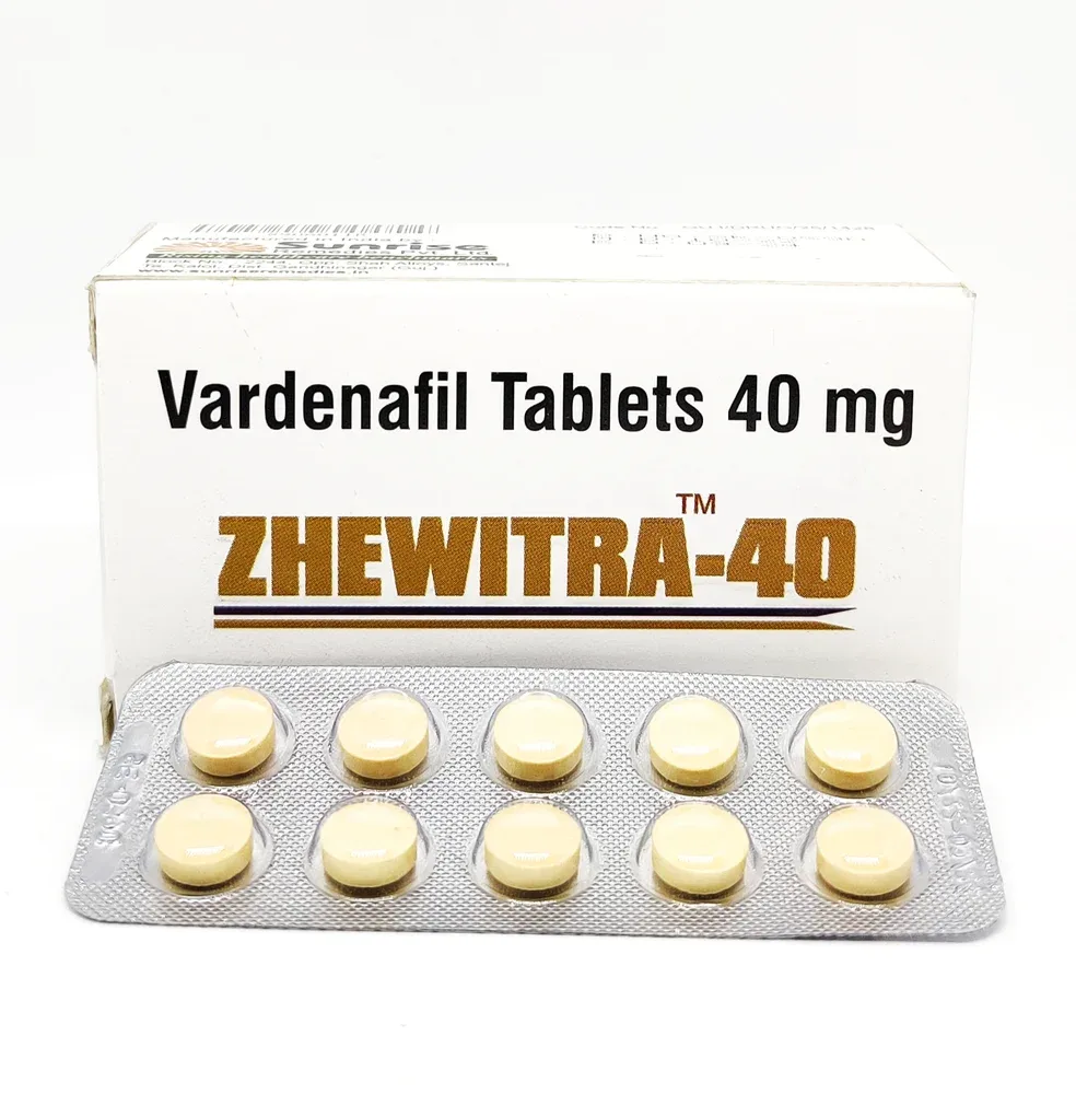 Zhewitra 40mg Tablet — Vardenafil 40 mg view 2