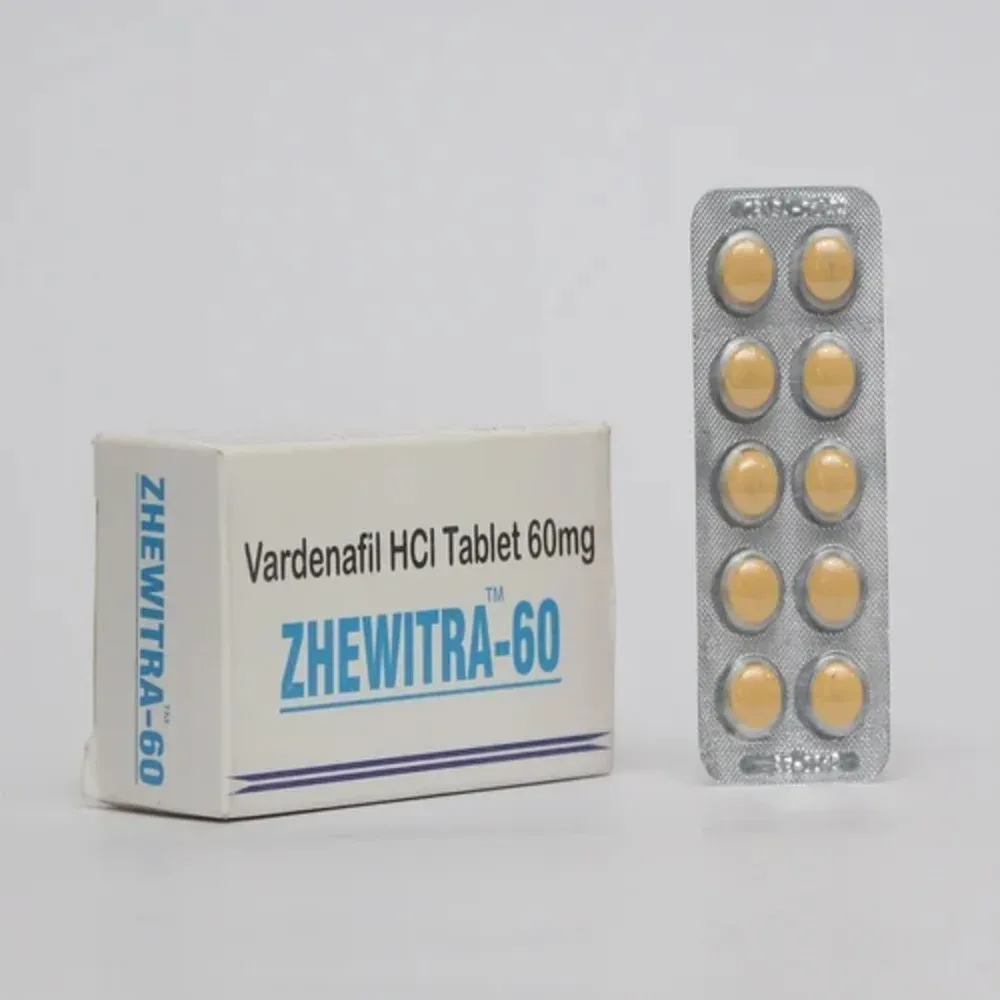 Zhewitra 60mg Tablet — Vardenafil 60 mg view 2