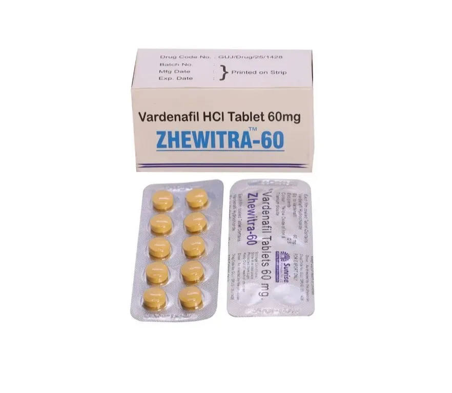 Zhewitra 60mg Tablet — Vardenafil 60 mg view 3