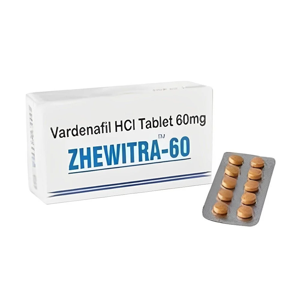 Zhewitra 60mg Tablet — Vardenafil 60 mg