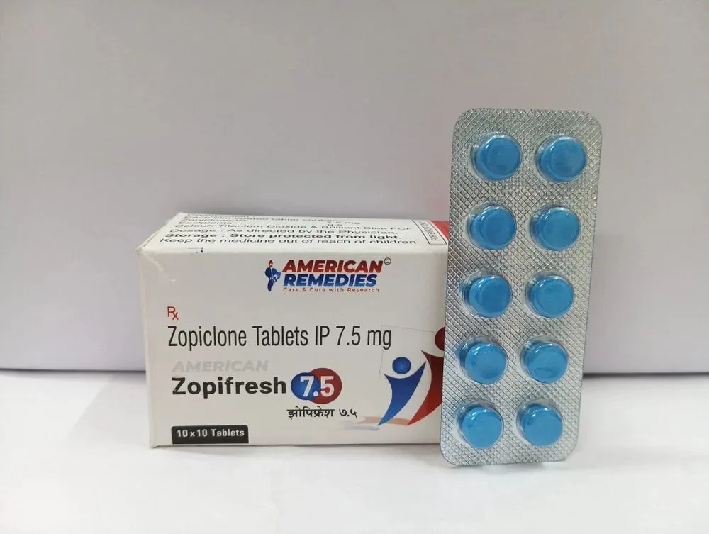 Zopiclone Zopifresh 7.5mg Tablet — Zopiclone 7.5mg