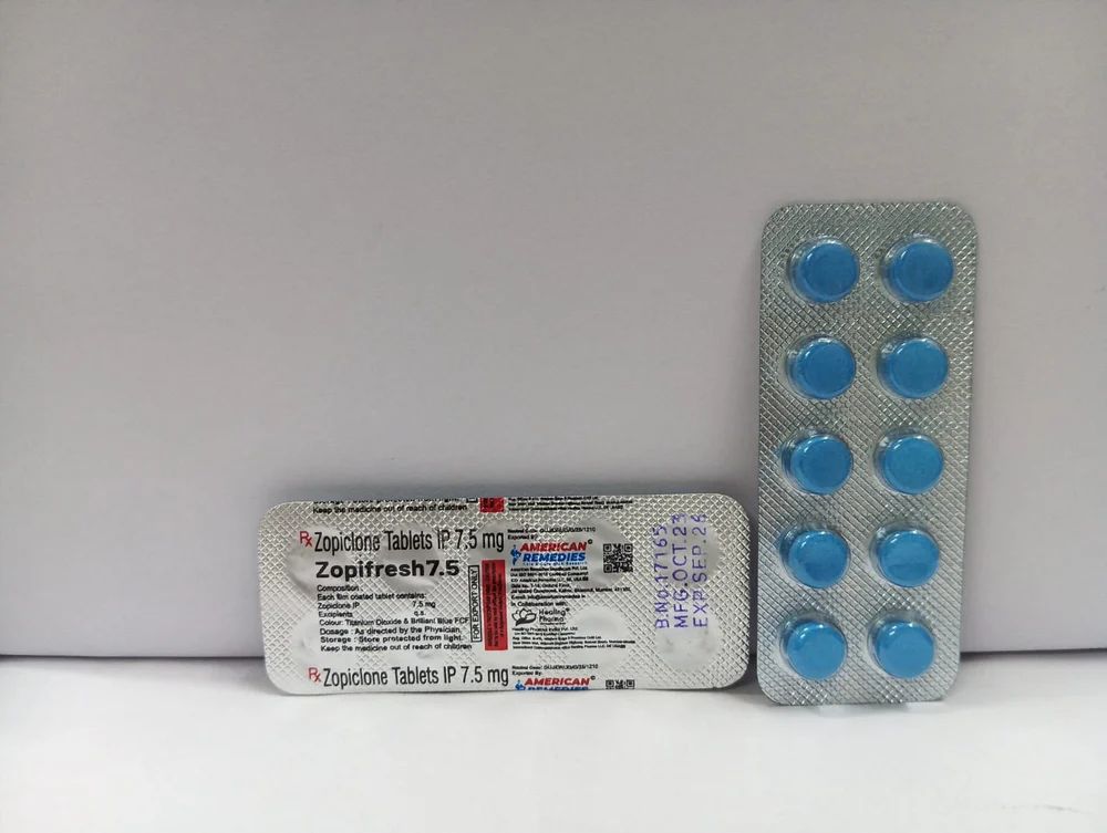 Zopiclone Zopifresh 7.5mg Tablet — Zopiclone 7.5mg view 3
