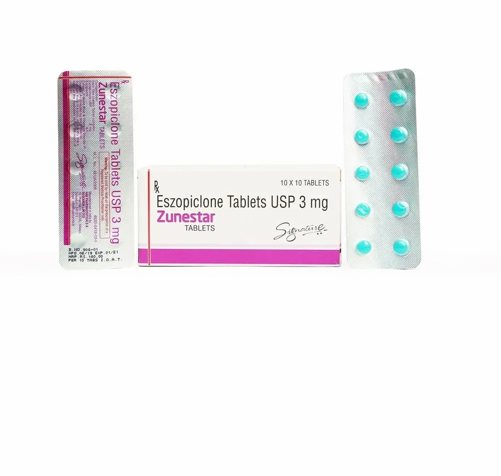 Zunestar - Eszopiclone Tablets USP 3Mg — Eszopiclone 3mg view 1