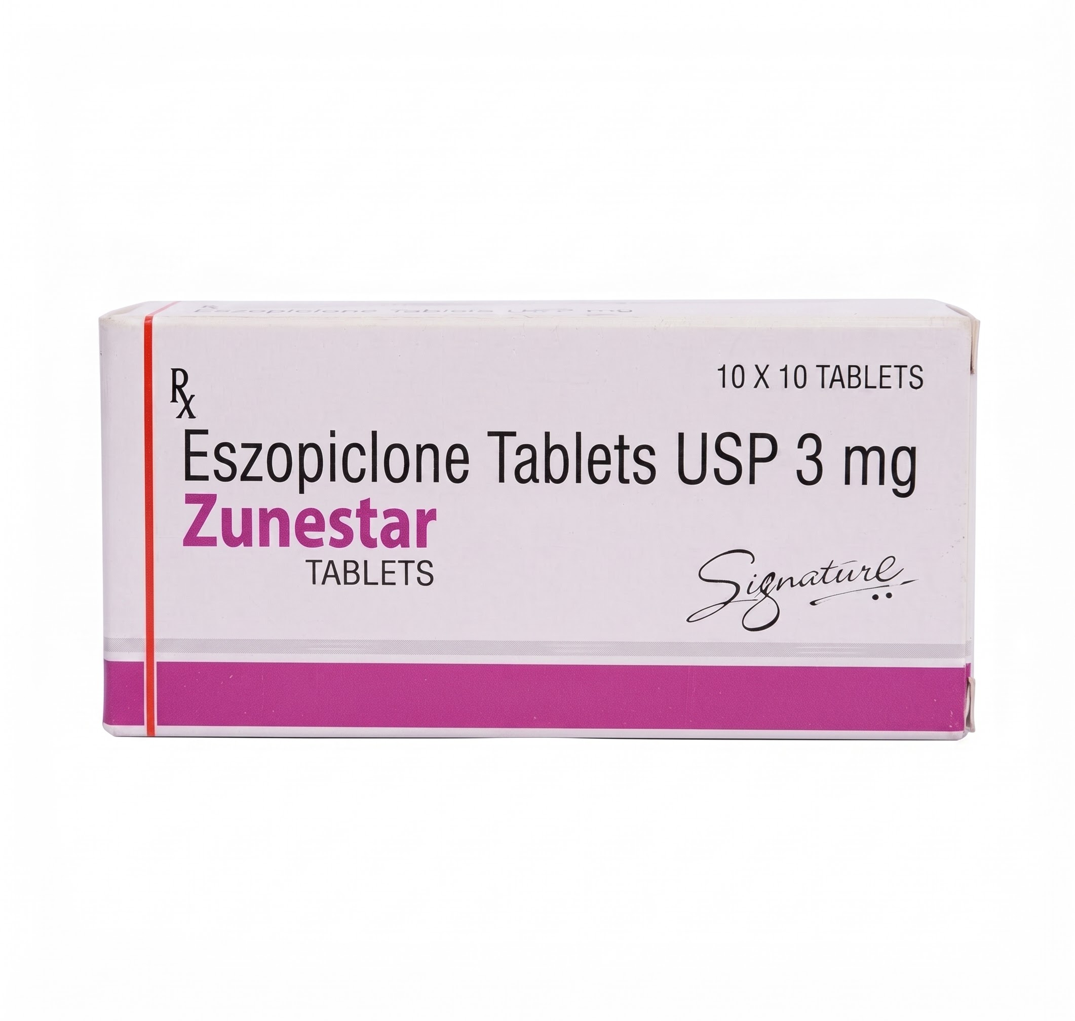 Zunestar - Eszopiclone Tablets USP 3Mg — Eszopiclone 3mg