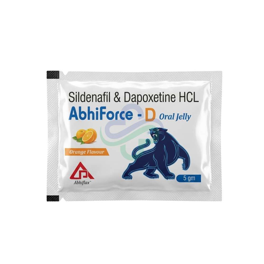 Abhiforce D Oral Jelly (Sildenafil 100mg-Dapoxetine 60mg) — Abhiforce 100mg view 2