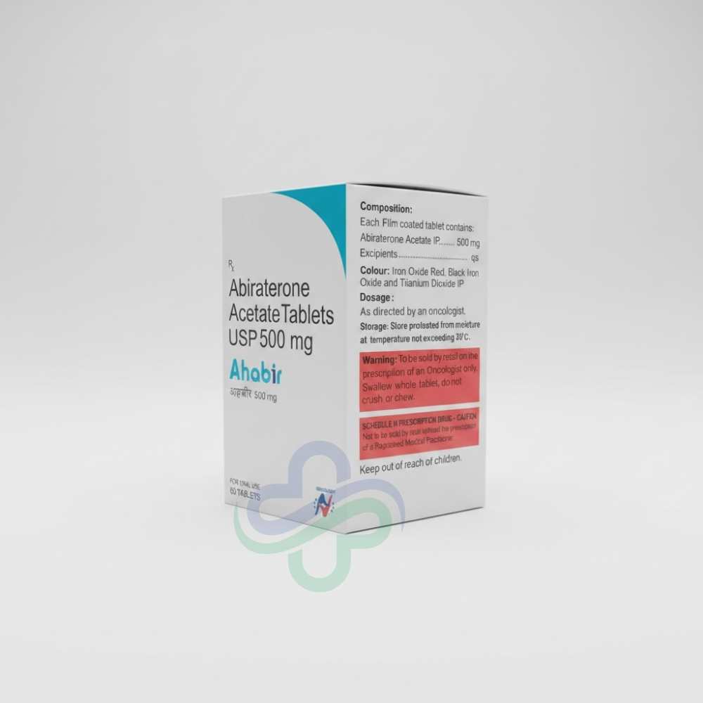 Abiraterone Acetate 500mg Tablets-Ahabir — Abiraterone Acetate 500mg view 2