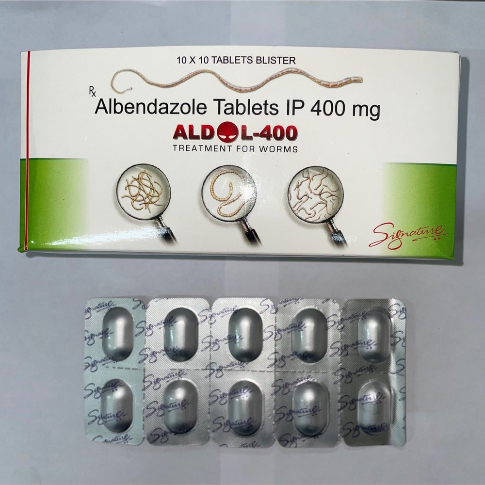 Aldol 400 Tablet — Albendazole 400mg