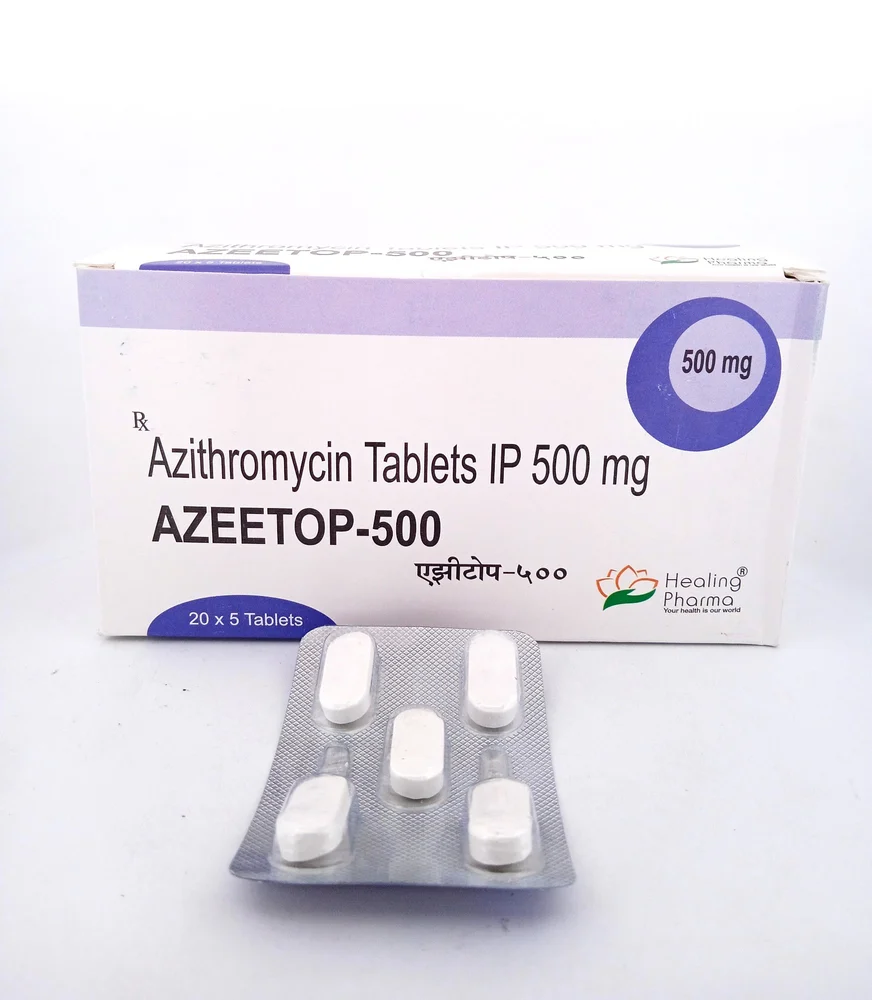 Azeetop 500 Tablet — Azithromycin 500mg