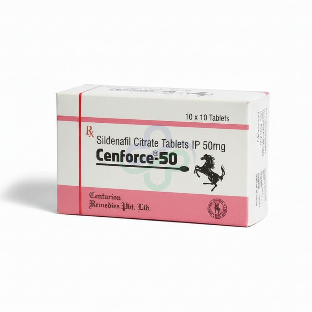 Cenforce 50mg — Cenforce 50mg Sildenafil Citrate 50mg view 2