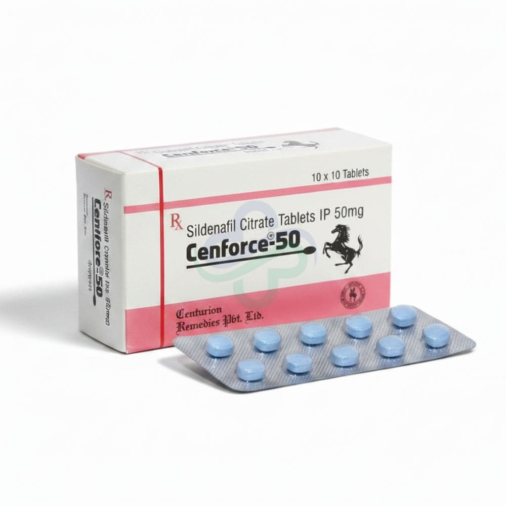 Cenforce 50mg — Cenforce 50mg Sildenafil Citrate 50mg view 3