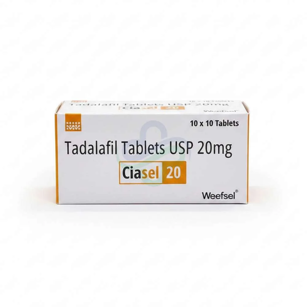 CIASEL 20 Tadalafil Tablet — CIASEL 20 20 MG