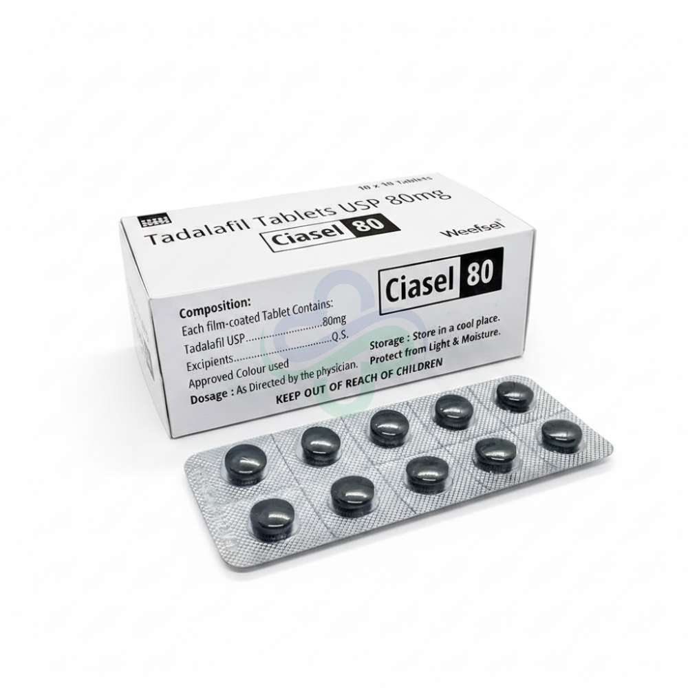 CIASEL 80 Tadalafil Tablet — CIASEL 80 80 MG view 2