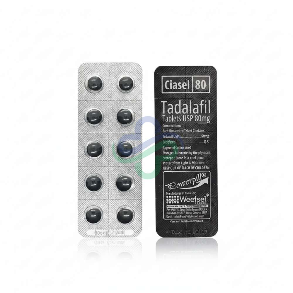 CIASEL 80 Tadalafil Tablet — CIASEL 80 80 MG view 3