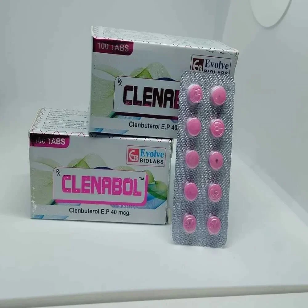 Clenabol (Tablet) – Clenbuterol 40mcg — Clenbuterol 40mcg view 3