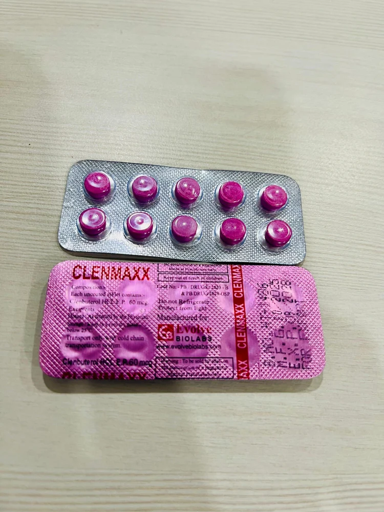 Clenmaxx (Tablet) – Clenbuterol 80mcg — Clenbuterol 80mcg view 2