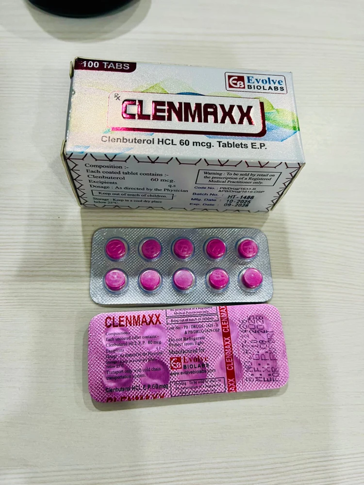 Clenmaxx (Tablet) – Clenbuterol 80mcg — Clenbuterol 80mcg