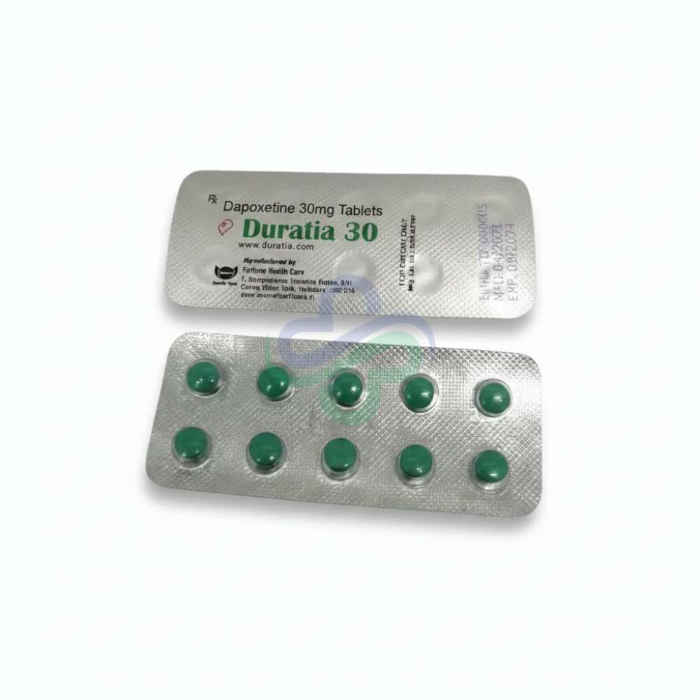 Duratia 30mg dapoxetine Tablets — Duratia 30mg 30mg view 3