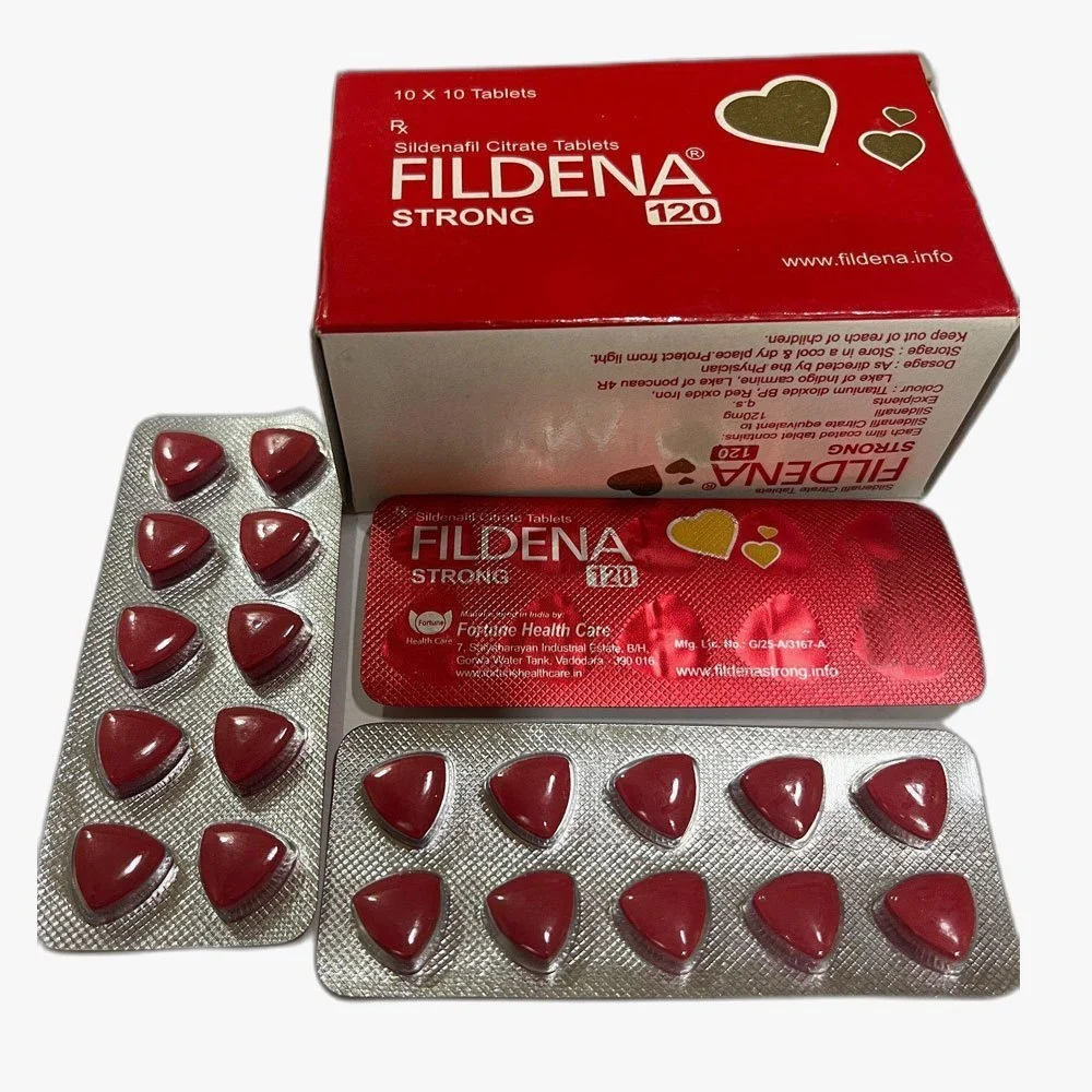 Fildena 120mg Tablet — Sildenafil Citrate 120 mg