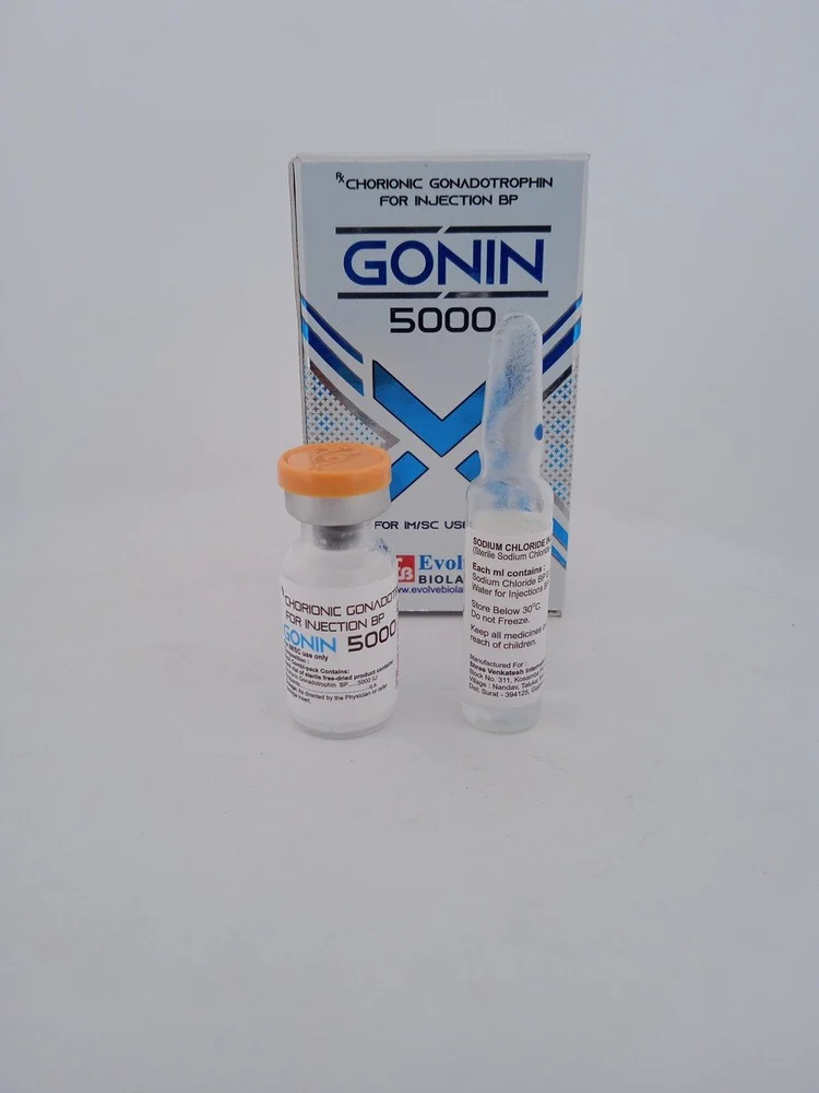 Gonin-5000 (Vial) – Human Chorionic Gonadotropin (HCG) 5000 IU — Human Chorionic Gonadotropin (HCG) 5000 IU view 3