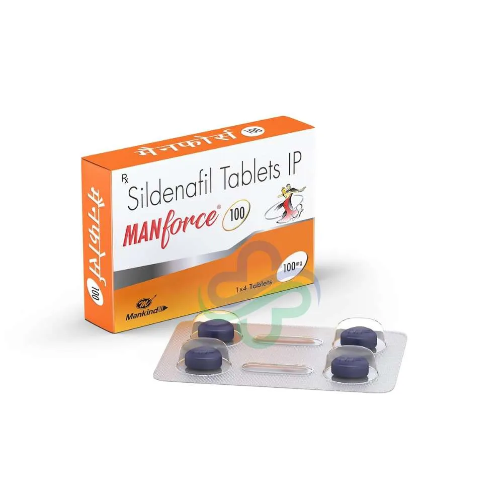 Manforce 100 Mg Tablet — Sildenafil 100 Mg 100 Mg view 3