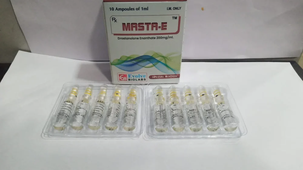 Masta-E (Ampoules) – Drostanolone Enanthate 200mg/ml — Drostanolone Enanthate 200mg/ml view 2