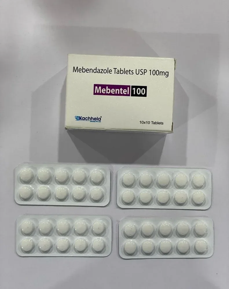 Mebental 100 Tablet — Mebendazole 100mg view 3