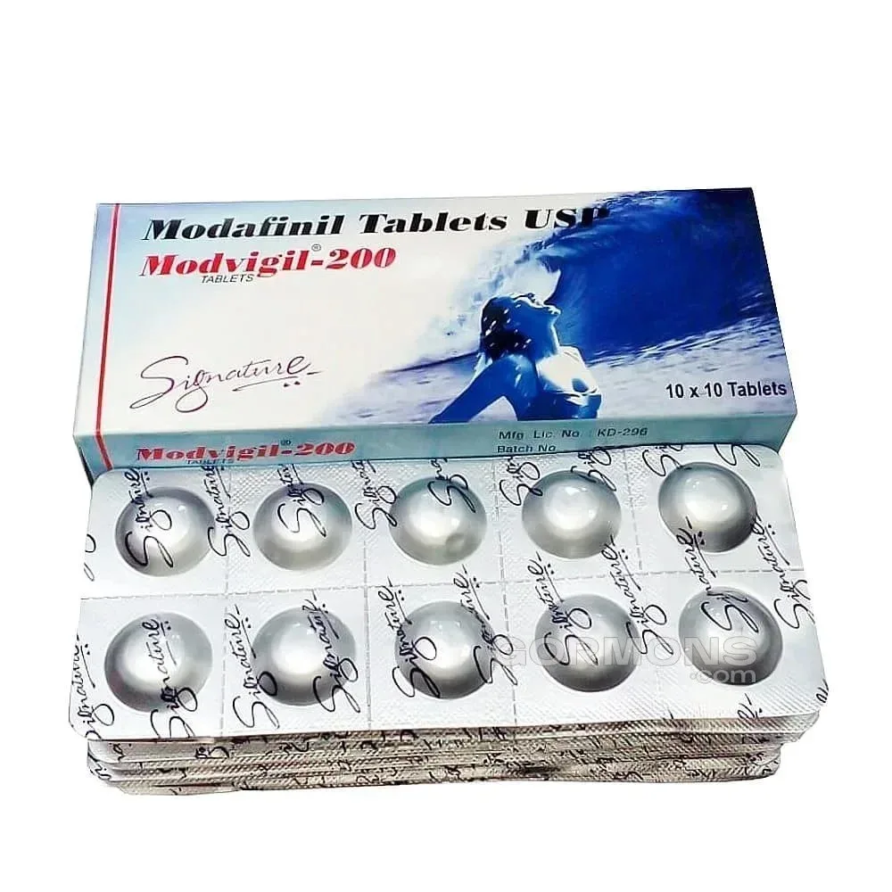 Modvigil 200 Tablet — Modafinil 200mg view 2
