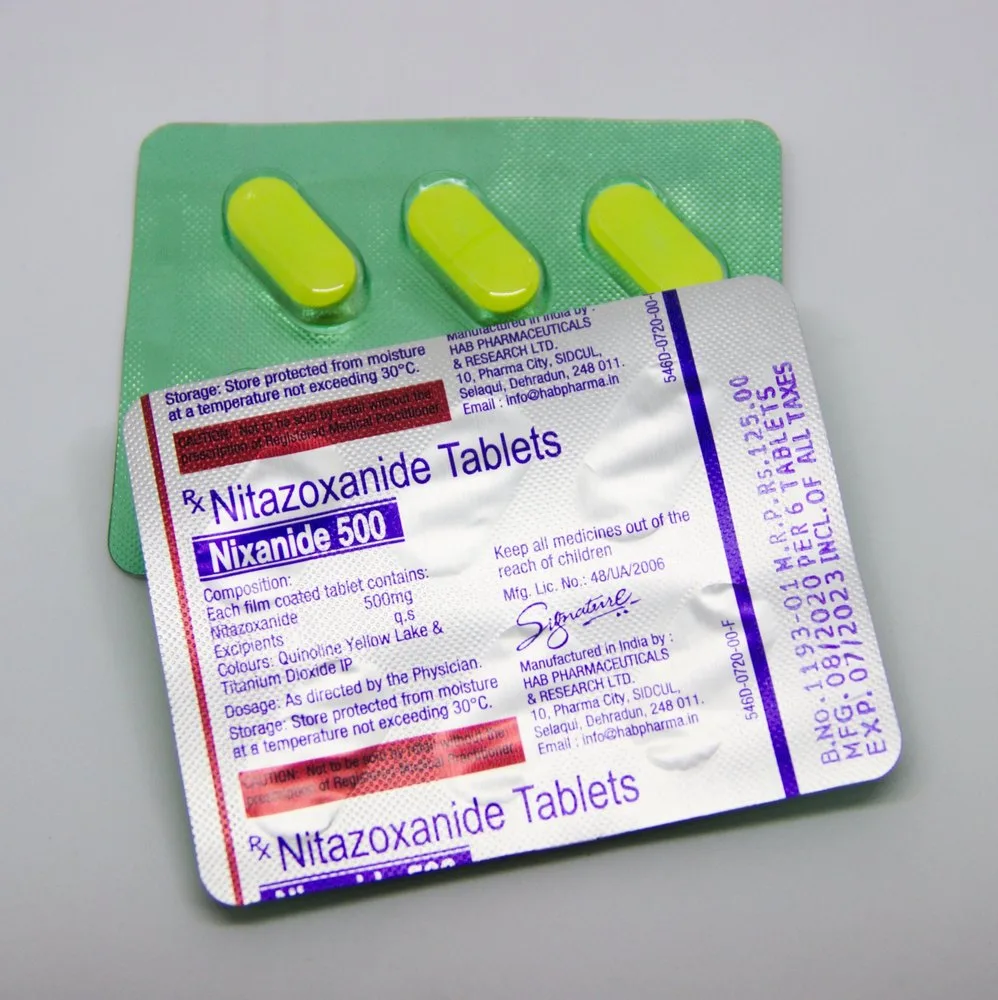 Nixanide 500 Tablet — Nitazoxanide 500mg view 3