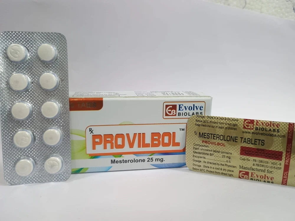 Provilbol (Tablet) – Mesterolone 25mg — Mesterolone 25mg view 2