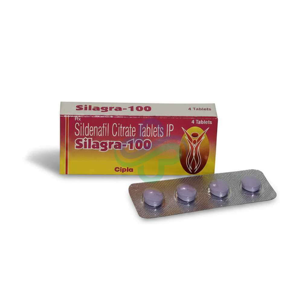 Silagra 100mg Tablets — Sildenafil Citrate 100mg 100mg view 2