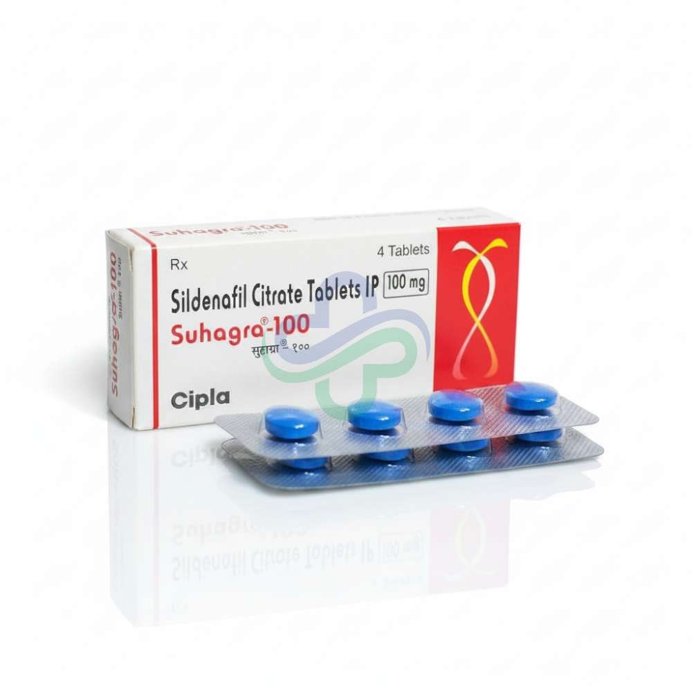 Suhagra 100mg Tablet — Sildenafil Citrate 100mg view 3