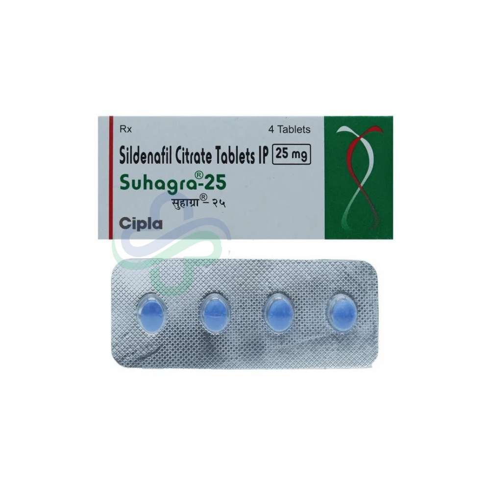 Suhagra 25Mg — Sildenafil 25 Mg 25 Mg view 2