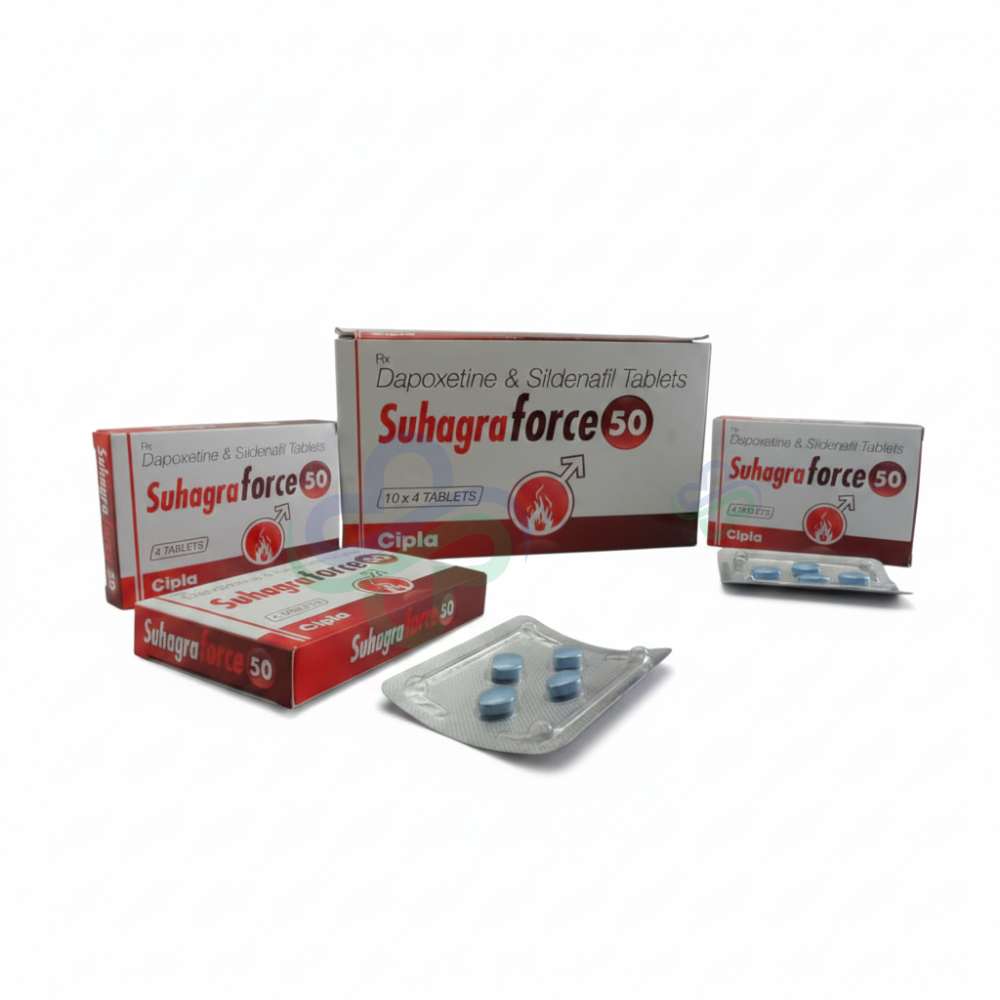 Suhagraforce 50MG — Sildenafil & Dapoxetine 50mg 50 mg view 2