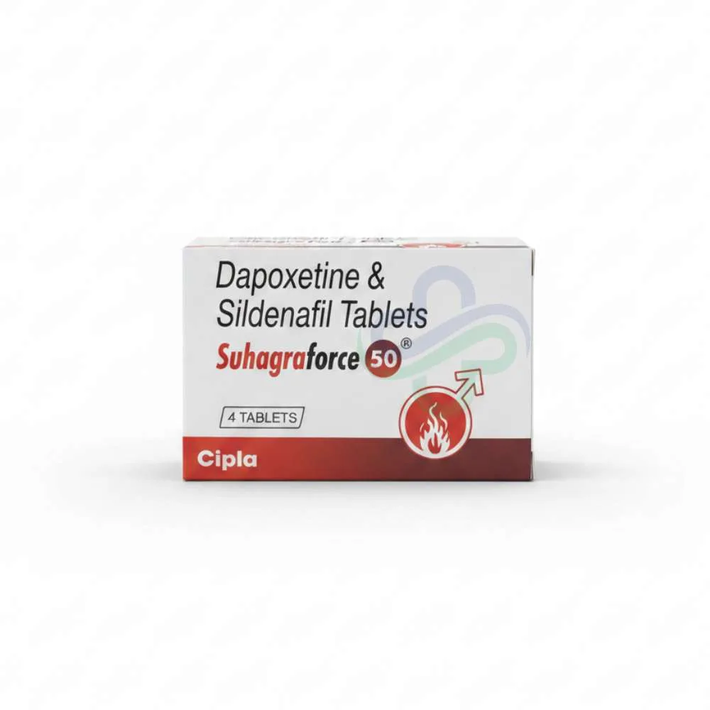 Suhagraforce 50MG — Sildenafil & Dapoxetine 50mg 50 mg