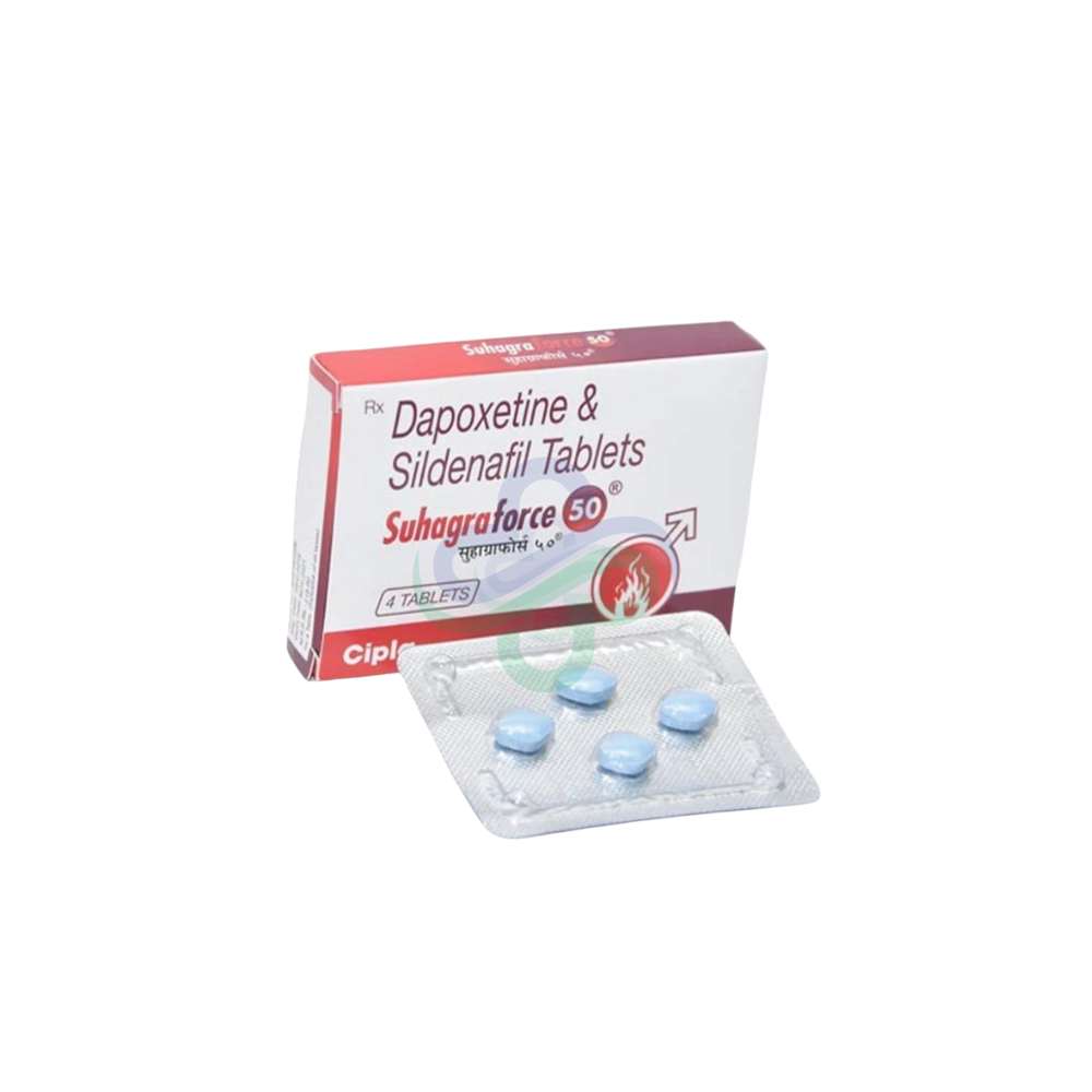 Suhagraforce 50MG — Sildenafil & Dapoxetine 50mg 50 mg view 3