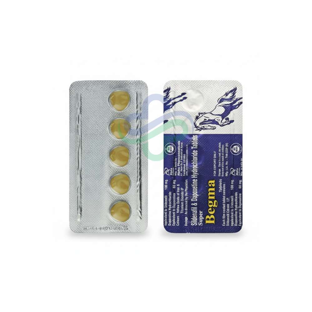Super Begma Tablets β Sildenafil & Depoxitine As prescribed view 2