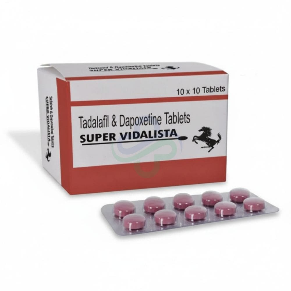 Super Vidalista — Tadalafil & Dapoxetine As prescribed view 2