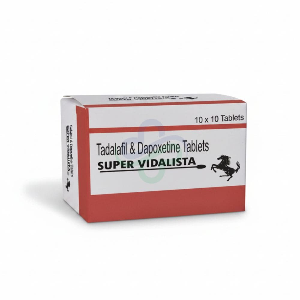 Super Vidalista — Tadalafil & Dapoxetine As prescribed view 3