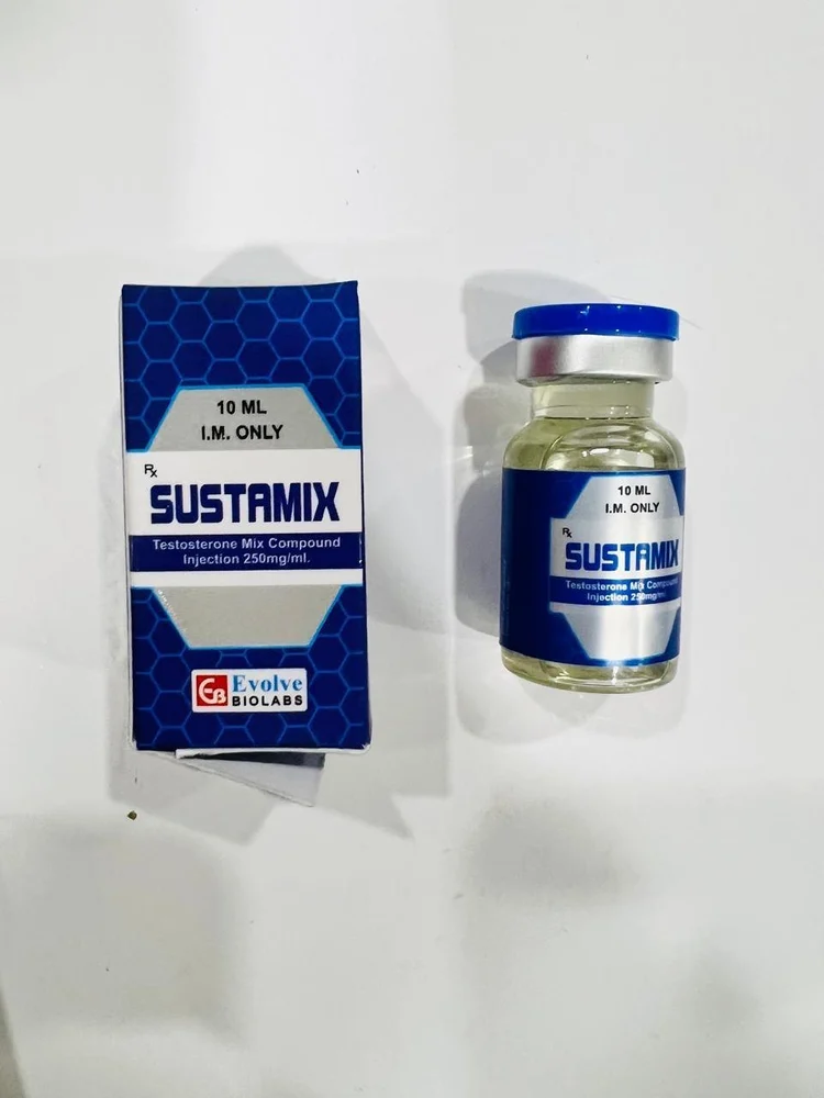 Sustamix (Vial) – Testosterone Mix 250mg/ml — Testosterone Mix 250mg/ml view 2