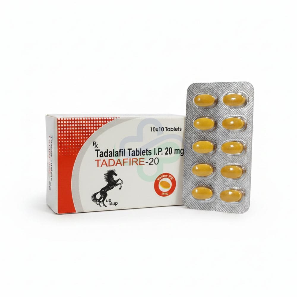 Tadafire 20mg - Tadalafil Tablets β Tadafire 20mg 20mg view 2